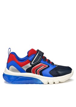 Sneakersy Geox J Ciberdron J45LBC 1454 C4244 M Granatowy ze sklepu eobuwie.pl w kategorii Buty sportowe dziecięce - zdjęcie 182107599