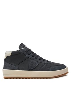 Sneakersy Philippe Model West Mixage VNMU WX05 Czarny ze sklepu eobuwie.pl w kategorii Buty sportowe męskie - zdjęcie 182107609