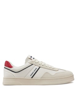 Sneakersy Tommy Jeans Tjm Leather Retro Cupsole EM0EM01414 Kolorowy ze sklepu eobuwie.pl w kategorii Buty sportowe męskie - zdjęcie 182107915
