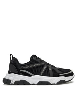 Sneakersy Just Cavalli 78QA3SH5 ZSC48 Czarny ze sklepu eobuwie.pl w kategorii Buty sportowe męskie - zdjęcie 182107978