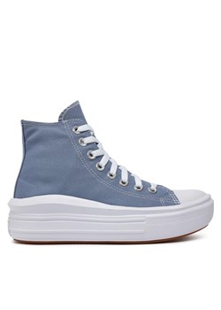 Trampki Converse Chuck Taylor All Star Move A06500C Fioletowy ze sklepu eobuwie.pl w kategorii Trampki damskie - zdjęcie 182108007