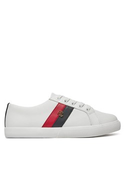 Sneakersy LAUREN RALPH LAUREN Janson II 802925365006 Biały ze sklepu eobuwie.pl w kategorii Buty sportowe damskie - zdjęcie 182108065