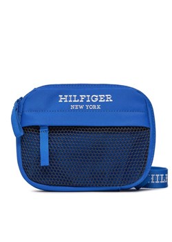 Saszetka Tommy Hilfiger Monotype Crossover AU0AU01838 Niebieski ze sklepu eobuwie.pl w kategorii Saszetki - zdjęcie 182108068