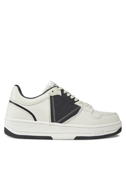 Sneakersy Guess Ancona Low FMPANC LEA12 Biały ze sklepu eobuwie.pl w kategorii Buty sportowe męskie - zdjęcie 182108166