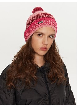 Czapka Eisbär Brock Pompon 30759 450 Czerwony ze sklepu eobuwie.pl w kategorii Czapki zimowe damskie - zdjęcie 182108249