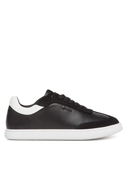 Sneakersy Calvin Klein Cupsole Lace Up - Lth Sue Mix HW0HW02435 Czarny ze sklepu eobuwie.pl w kategorii Buty sportowe damskie - zdjęcie 182108337