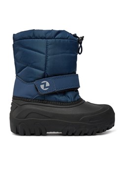 Śniegowce ZigZag Wanoha Kids Snowboot Z234186 Niebieski ze sklepu eobuwie.pl w kategorii Buty zimowe dziecięce - zdjęcie 182108378