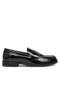 Loafersy Calvin Klein City Sleek HW0HW02306 Czarny ze sklepu eobuwie.pl w kategorii Lordsy damskie - zdjęcie 182108638