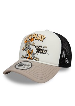 Czapka z daszkiem New Era Tom & Jerry 9Forty 60595268 Biały ze sklepu eobuwie.pl w kategorii Czapki z daszkiem damskie - zdjęcie 182108745