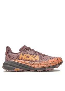 Buty do biegania Hoka Speedgoat 6 GTX GORE-TEX 1155151 Bordowy ze sklepu eobuwie.pl w kategorii Buty sportowe damskie - zdjęcie 182108815