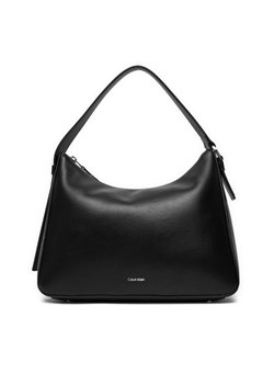 Torebka Calvin Klein Ck Sense Medium Shoulder Bag K60K612770 Czarny ze sklepu eobuwie.pl w kategorii Torebki damskie - zdjęcie 182108988