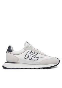 Sneakersy KARL LAGERFELD Kairo KL61124A Biały ze sklepu eobuwie.pl w kategorii Buty sportowe damskie - zdjęcie 182109016