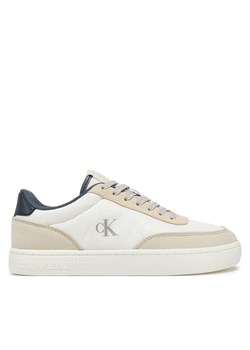 Sneakersy Calvin Klein Jeans Classic Cupsole In Tc YM0YM01194 Biały ze sklepu eobuwie.pl w kategorii Buty sportowe męskie - zdjęcie 182109615