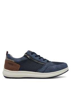 Sneakersy Rieker 16901-14 Granatowy ze sklepu eobuwie.pl w kategorii Buty sportowe męskie - zdjęcie 182109707