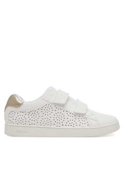 Sneakersy Geox J Eclyper J55LRA 000BC C0588 D Biały ze sklepu eobuwie.pl w kategorii Buty sportowe dziecięce - zdjęcie 182110469