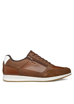 Sneakersy Geox U Avery U55H5A 0EKBU C6003 Brązowy ze sklepu eobuwie.pl w kategorii Buty sportowe męskie - zdjęcie 182110506