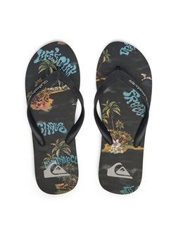 Japonki Quiksilver AQYL101430 Czarny ze sklepu eobuwie.pl w kategorii Klapki męskie - zdjęcie 182110548