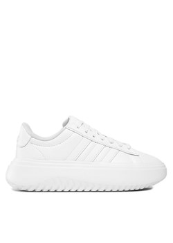 Sneakersy adidas Grand Court Platform IE1089 Biały ze sklepu eobuwie.pl w kategorii Buty sportowe damskie - zdjęcie 182110586