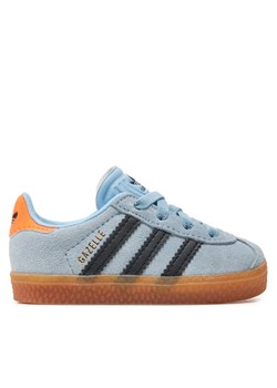 Sneakersy adidas Gazelle CF EL I IH2780 Niebieski ze sklepu eobuwie.pl w kategorii Buty sportowe dziecięce - zdjęcie 182110709
