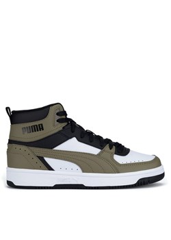 Sneakersy Puma REBOUND-JOY-JR 37468715 Khaki ze sklepu eobuwie.pl w kategorii Buty sportowe dziecięce - zdjęcie 182110748