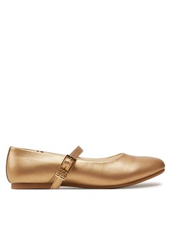 Baleriny Tommy Hilfiger Ballerina T3A3-33555-1372 S Złoty ze sklepu eobuwie.pl w kategorii Balerinki dziecięce - zdjęcie 182110889