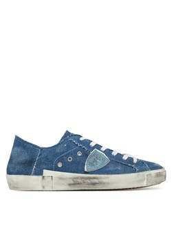 Sneakersy Philippe Model Prsx Tennis A009783 PRLD LSD1 Granatowy ze sklepu eobuwie.pl w kategorii Buty sportowe damskie - zdjęcie 182111019