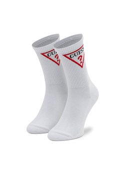 Skarpety wysokie damskie Guess Ellen Sport Socks V2GZ00 ZZ00I r.OS Biały ze sklepu eobuwie.pl w kategorii Skarpetki damskie - zdjęcie 182111099