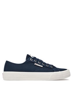 Tenisówki Tommy Jeans Tjm Lace Up Canvas Color EM0EM01365 Granatowy ze sklepu eobuwie.pl w kategorii Trampki męskie - zdjęcie 182111215