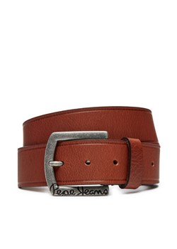 Pasek Męski Pepe Jeans Moss PM021026 Brązowy ze sklepu eobuwie.pl w kategorii Paski męskie - zdjęcie 182111475