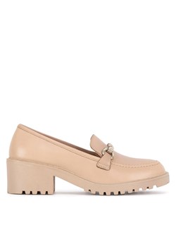 Loafersy Lasocki WB-RONA-22 Beżowy ze sklepu eobuwie.pl w kategorii Lordsy damskie - zdjęcie 182111538