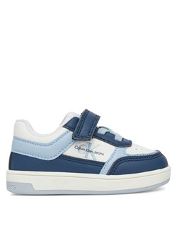 Sneakersy Calvin Klein Jeans Low Cut Lace-Up/ Velcro Sneaker V1X9-82078-1355 M Niebieski ze sklepu eobuwie.pl w kategorii Buty sportowe dziecięce - zdjęcie 182111627