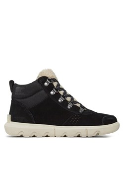 Botki Sorel Explorer Next™ Hiker Wp NL5028-010 Czarny ze sklepu eobuwie.pl w kategorii Workery damskie - zdjęcie 182111657