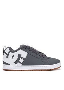 Sneakersy DC COURT GRAFFIK DC01661065 Szary ze sklepu eobuwie.pl w kategorii Buty sportowe męskie - zdjęcie 182112005