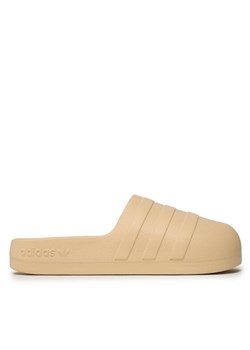 Klapki adidas adifom adilette Slides GZ2632 Beżowy ze sklepu eobuwie.pl w kategorii Klapki damskie - zdjęcie 182112055