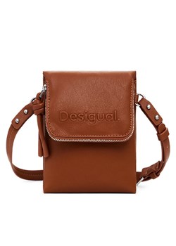 Torebka na telefon Desigual 25SAYP18 Brązowy ze sklepu eobuwie.pl w kategorii Etui - zdjęcie 182112069
