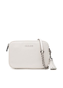 Torebka MICHAEL Michael Kors Jet Set 32F7SGNM8L Biały ze sklepu eobuwie.pl w kategorii Listonoszki - zdjęcie 182112075