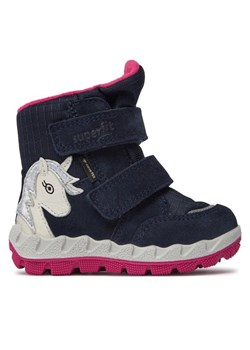 Śniegowce Superfit GORE-TEX 1-006010-8020 M Niebieski ze sklepu eobuwie.pl w kategorii Buty zimowe dziecięce - zdjęcie 182112077