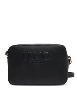 Torebka Liu Jo M Camera Case AA5153 E0087 Czarny ze sklepu eobuwie.pl w kategorii Listonoszki - zdjęcie 182112137