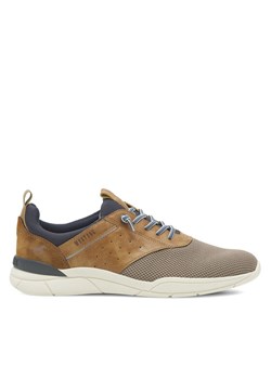 Sneakersy Mustang 4138-312 Beżowy ze sklepu eobuwie.pl w kategorii Buty sportowe męskie - zdjęcie 182112138