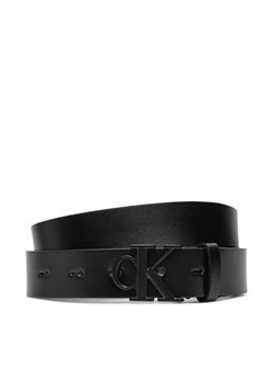 Pasek Damski Calvin Klein Jeans K60K613125 Czarny ze sklepu eobuwie.pl w kategorii Paski damskie - zdjęcie 182112268