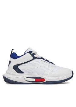 Sneakersy Tommy Hilfiger Low Cut Lace-Up T3B9-33884-1695 Biały ze sklepu eobuwie.pl w kategorii Buty sportowe dziecięce - zdjęcie 182112287