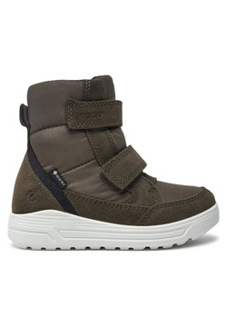 Śniegowce ECCO Urban Snowboarder 72235255894 Zielony ze sklepu eobuwie.pl w kategorii Buty zimowe dziecięce - zdjęcie 182112289