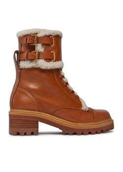 Botki See By Chloé SB39152C Brązowy ze sklepu eobuwie.pl w kategorii Botki - zdjęcie 182112299