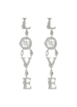 Kolczyki Guess JUBE05 030JW Srebrny - id: 7620837553697 - marki Guess - 182112699 Kolczyki Guess JUBE05 030JW Srebrny ze sklepu eobuwie.pl w kategorii Kolczyki - zdjęcie 182112699