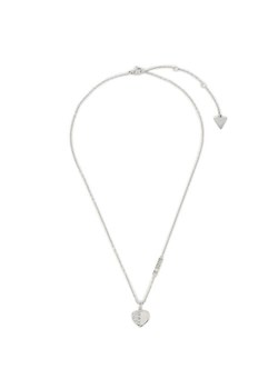 Naszyjnik Guess Lovely Guess JUBN03 035JW Srebrne rodowanie ze sklepu eobuwie.pl w kategorii Naszyjniki - zdjęcie 182112798