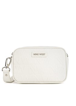 Torebka Nine West LX10049 Biały ze sklepu eobuwie.pl w kategorii Listonoszki - zdjęcie 182112878