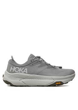Sneakersy Hoka Transport GTX GORE-TEX 1133957 Szary ze sklepu eobuwie.pl w kategorii Buty sportowe męskie - zdjęcie 182112909