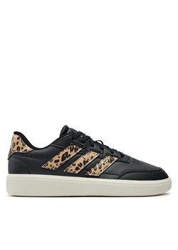Sneakersy adidas Courtblock IH0045 Czarny ze sklepu eobuwie.pl w kategorii Buty sportowe damskie - zdjęcie 182112915
