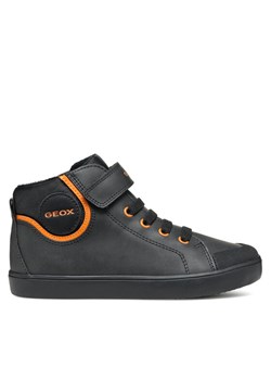 Sneakersy Geox J Gisli Boy J465CC 0MEFU C9279 M Czarny - id: 0000303950606 - marki Geox - 182113095 Sneakersy Geox J Gisli Boy J465CC 0MEFU C9279 M Czarny ze sklepu eobuwie.pl w kategorii Buty sportowe dziecięce - zdjęcie 182113095