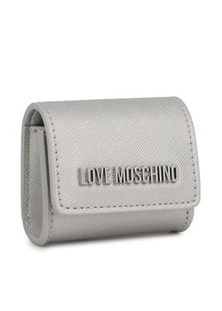 Etui na słuchawki LOVE MOSCHINO JC6451PP4IK2390B Srebrny ze sklepu eobuwie.pl w kategorii Etui - zdjęcie 182113189